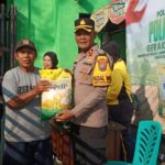 Polres Lamongan Salurkan 27 ton Beras Melalui Bazar Gerakan Pangan Murah