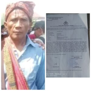 Surat keterangan korban