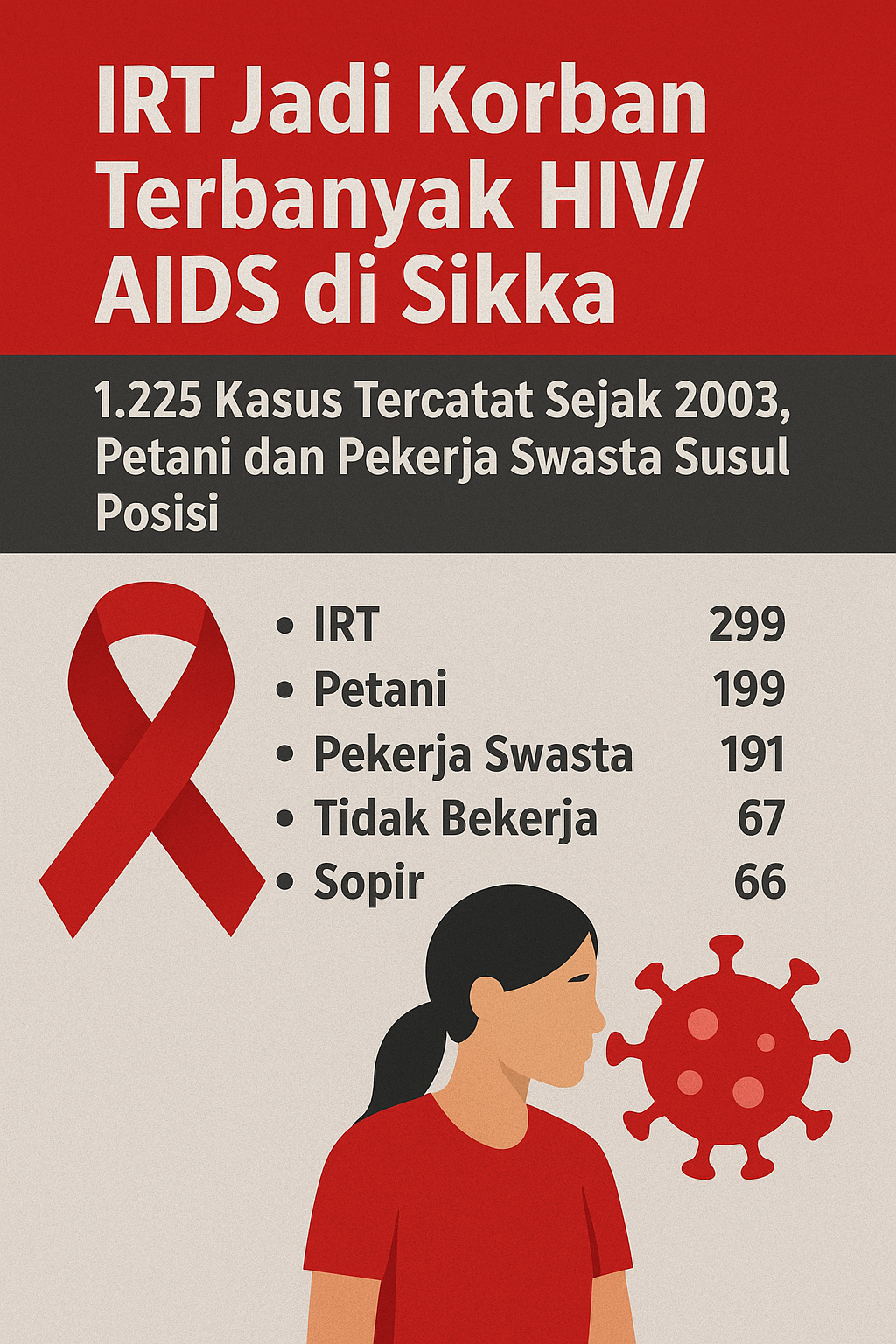“IRT Jadi Korban Terbanyak HIV/AIDS di Sikka: 1.225 Kasus Tercatat Sejak 2003, Petani dan Pekerja Swasta Susul Posisi” file_00000000ab40720999aed9deffd745f5